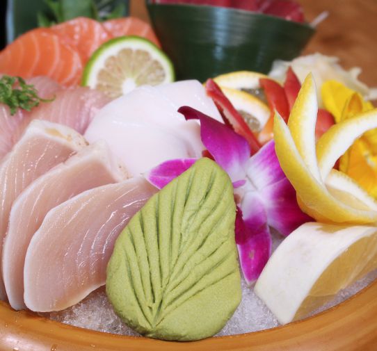 Beautify sushi plate